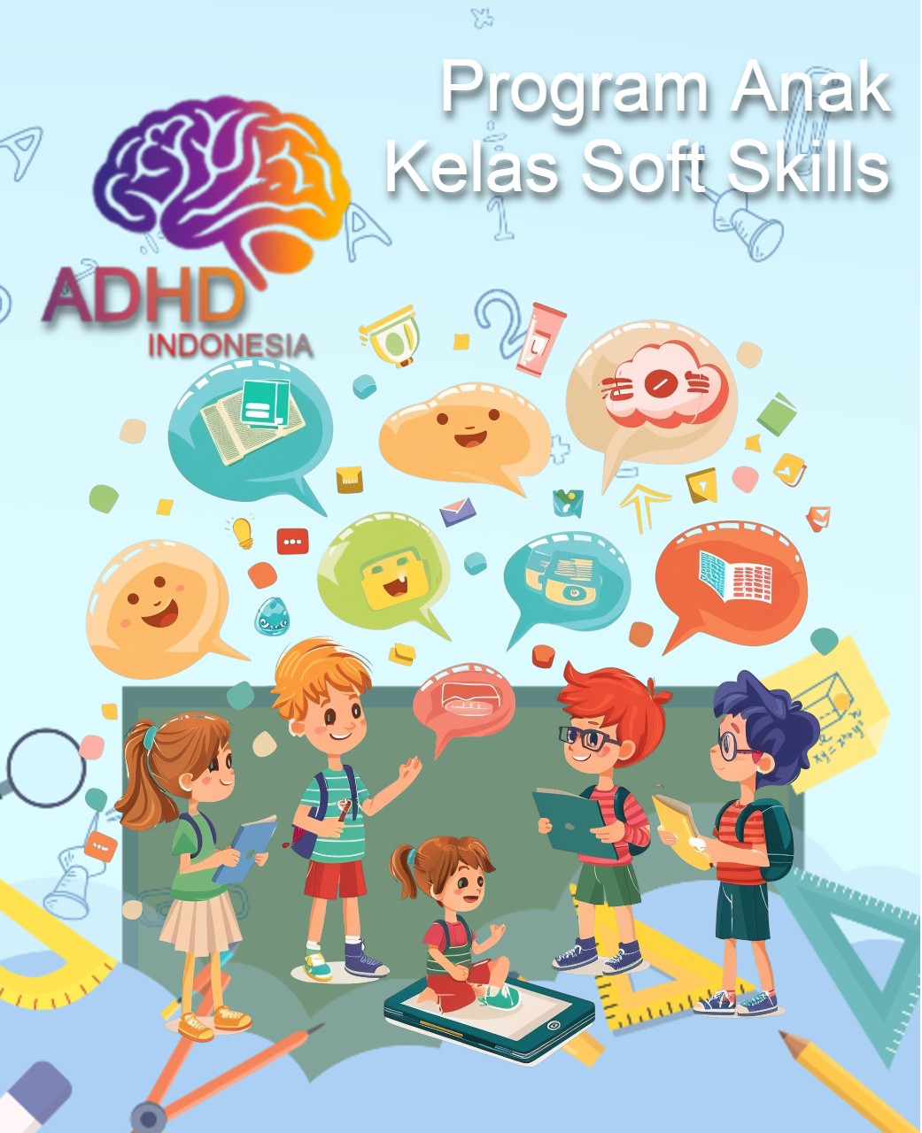 Program ADHD Indonesia Kota Pangkal Pinang Kelas Soft Skills Anak ADHD